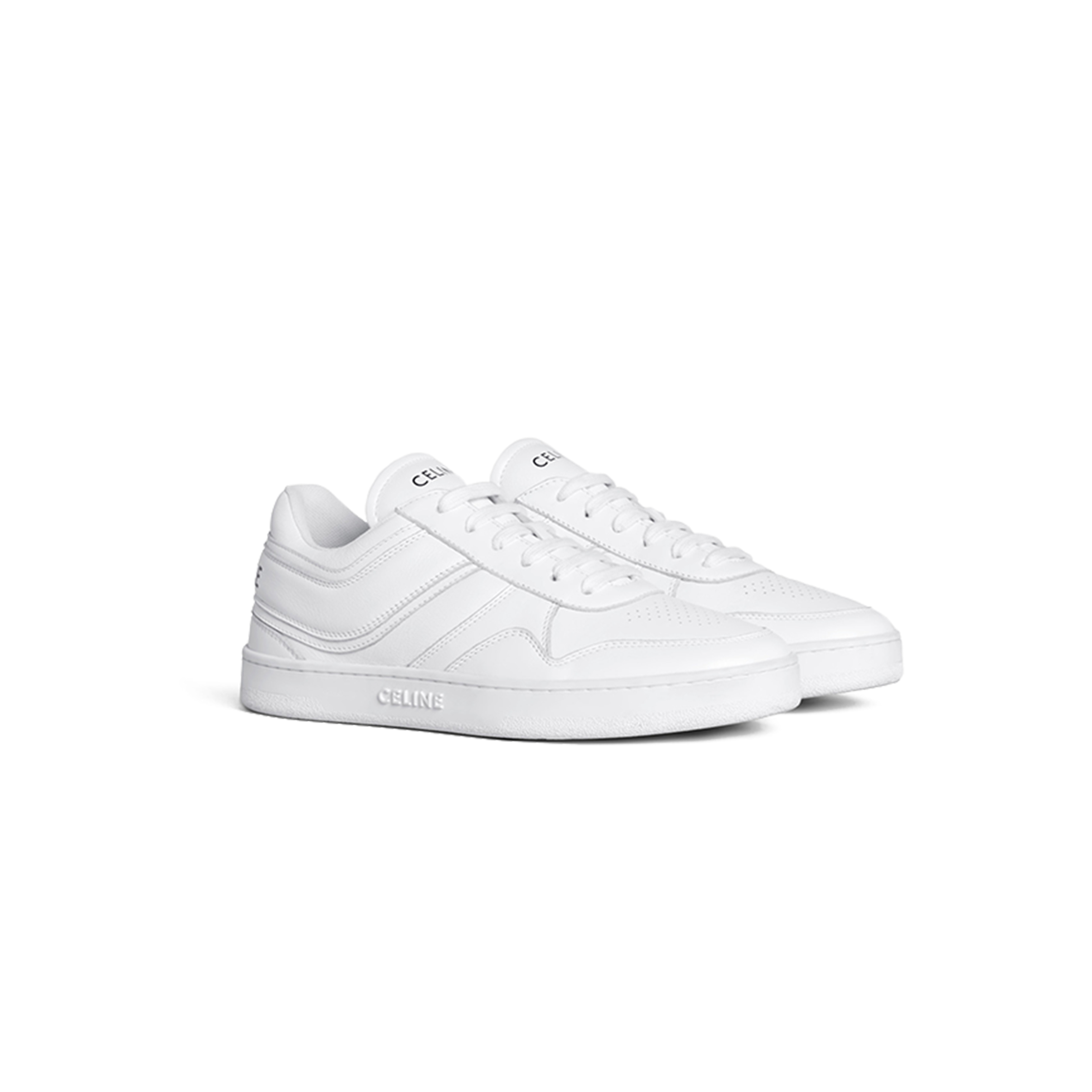 Ce**e trainer calfskin low-top lace-up sneakers 345813338c.01op